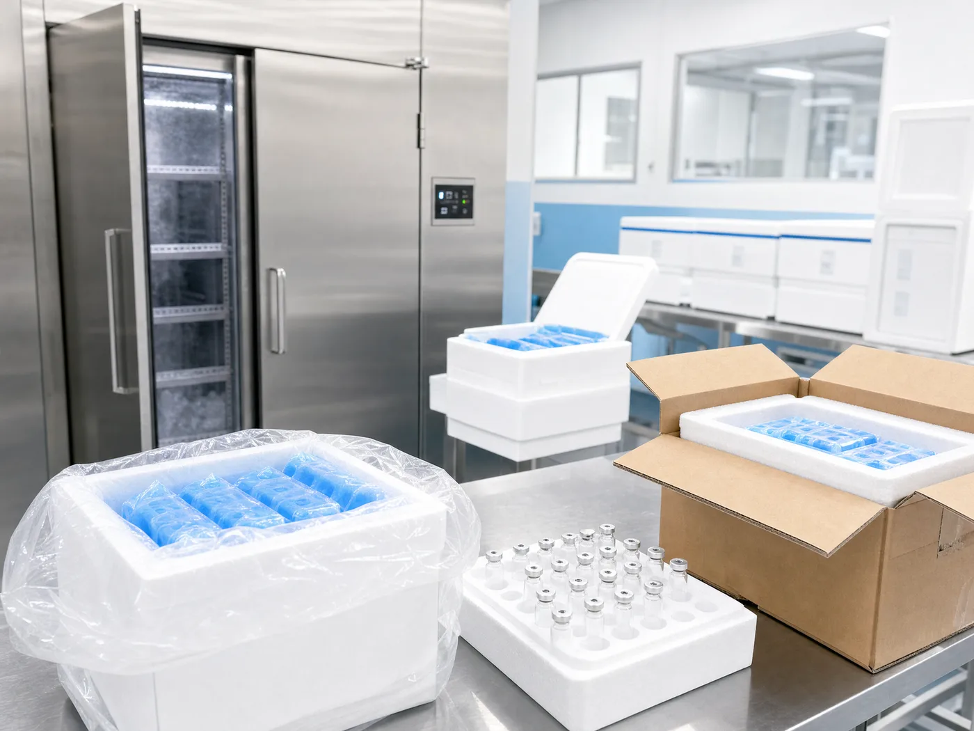 Cold-chain packing & storage