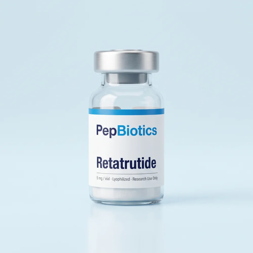 Retatrutide — studio shot