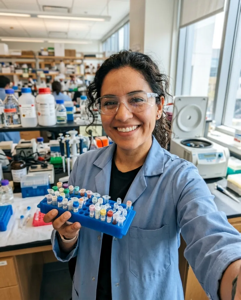 Sofia M., Biotech grad student